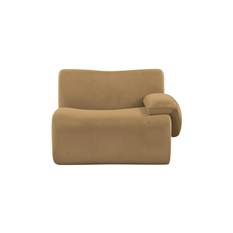Performance Velvet Modular Corner Chair - image 3