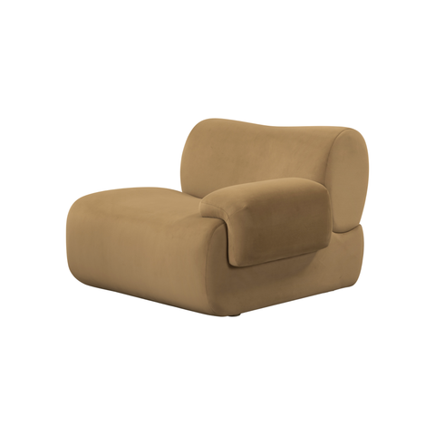 Performance Velvet Modular Corner Chair - image 4