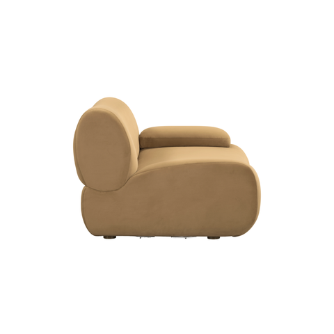 Performance Velvet Modular Corner Chair - image 5