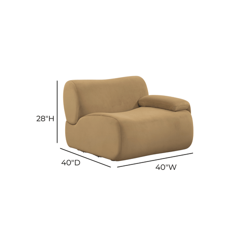 Performance Velvet Modular Corner Chair - image 7