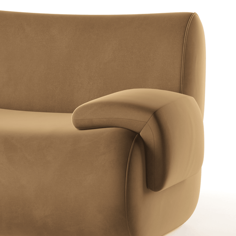 5-Piece Performance Velvet Modular Sectional - image 4