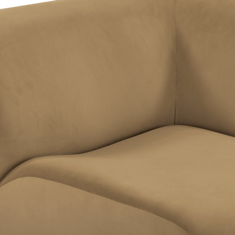 8-Piece Latte Brown Performance Velvet Modular U-Sectional - image 3