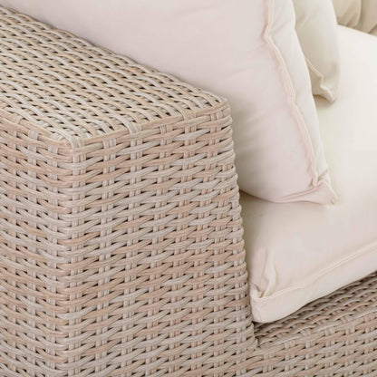 Grace Natural Wicker Outdoor Modular Sofa