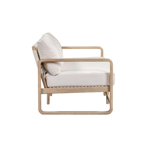 Camille Ravenna 84" Cream Performance Fabric Outdoor Sofa - image 4