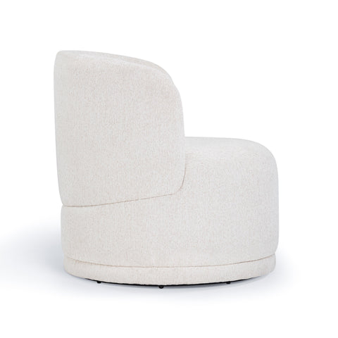 Leonie Navarre Textured Performance Fabric Swivel Accent Chair - image 5