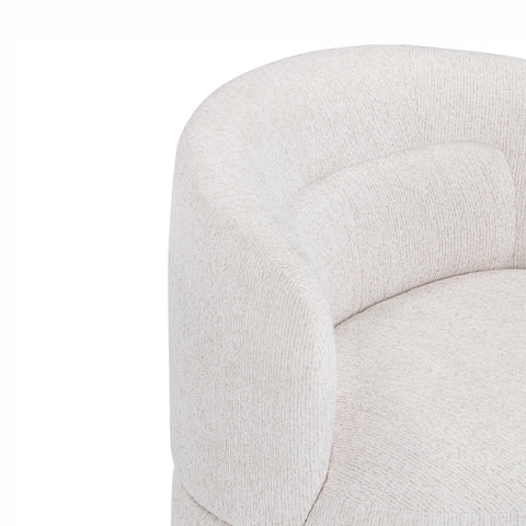 Leonie Navarre Textured Performance Fabric Swivel Accent Chair - image 6