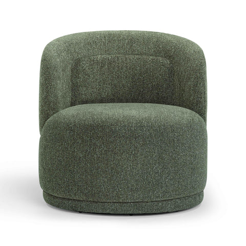 Leonie Navarre Textured Performance Fabric Swivel Accent Chair - image 3