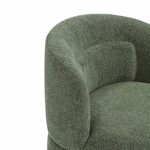 Leonie Navarre Textured Performance Fabric Swivel Accent Chair - image 6