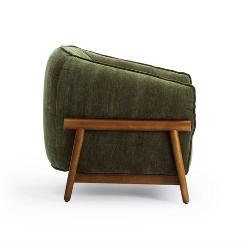 Delphine Rivoli Upcycled Contract-Grade Chenille Accent Chair - image 4