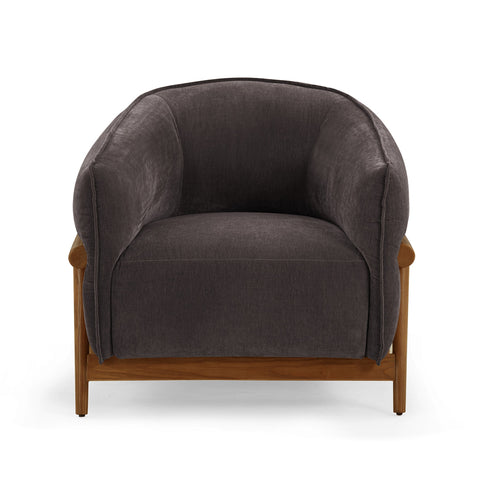 Delphine Rivoli Upcycled Contract-Grade Chenille Accent Chair - image 2