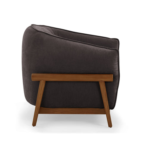 Delphine Rivoli Upcycled Contract-Grade Chenille Accent Chair - image 3