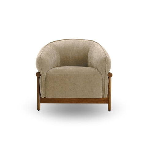 Delphine Rivoli Upcycled Contract-Grade Chenille Accent Chair - image 3
