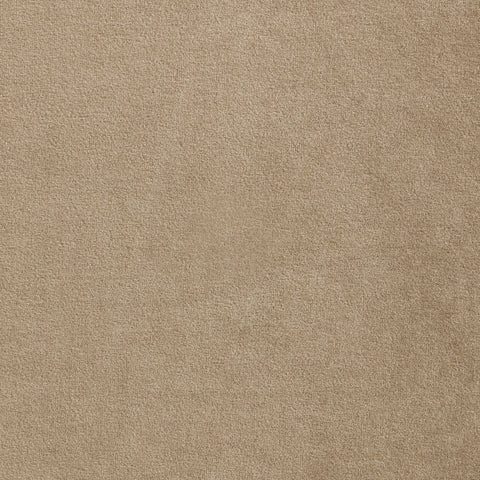 Mira Beige / Brown Velvet Upholstered Full Bed, 1 Piece