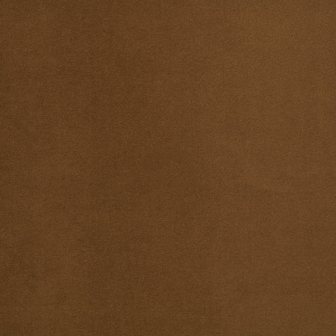 Mira Saddle / Brown Velvet Upholstered King Bed, 1 Piece