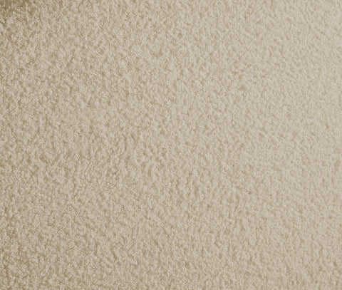 Ollie Beige Teddy Fabric Twin Bed T