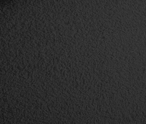 Ollie Black Teddy Fabric Queen Bed Q