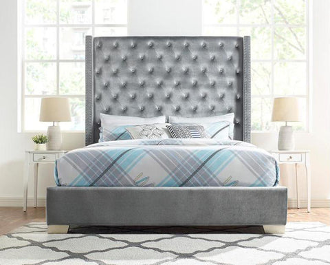 Dorset (2)UPHL VELVET QN HB, GRAY