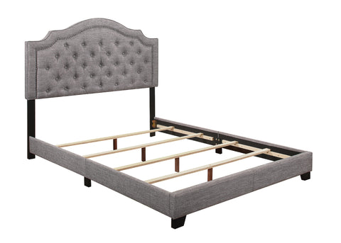 Alby QUEEN BED W/GREY FABRIC