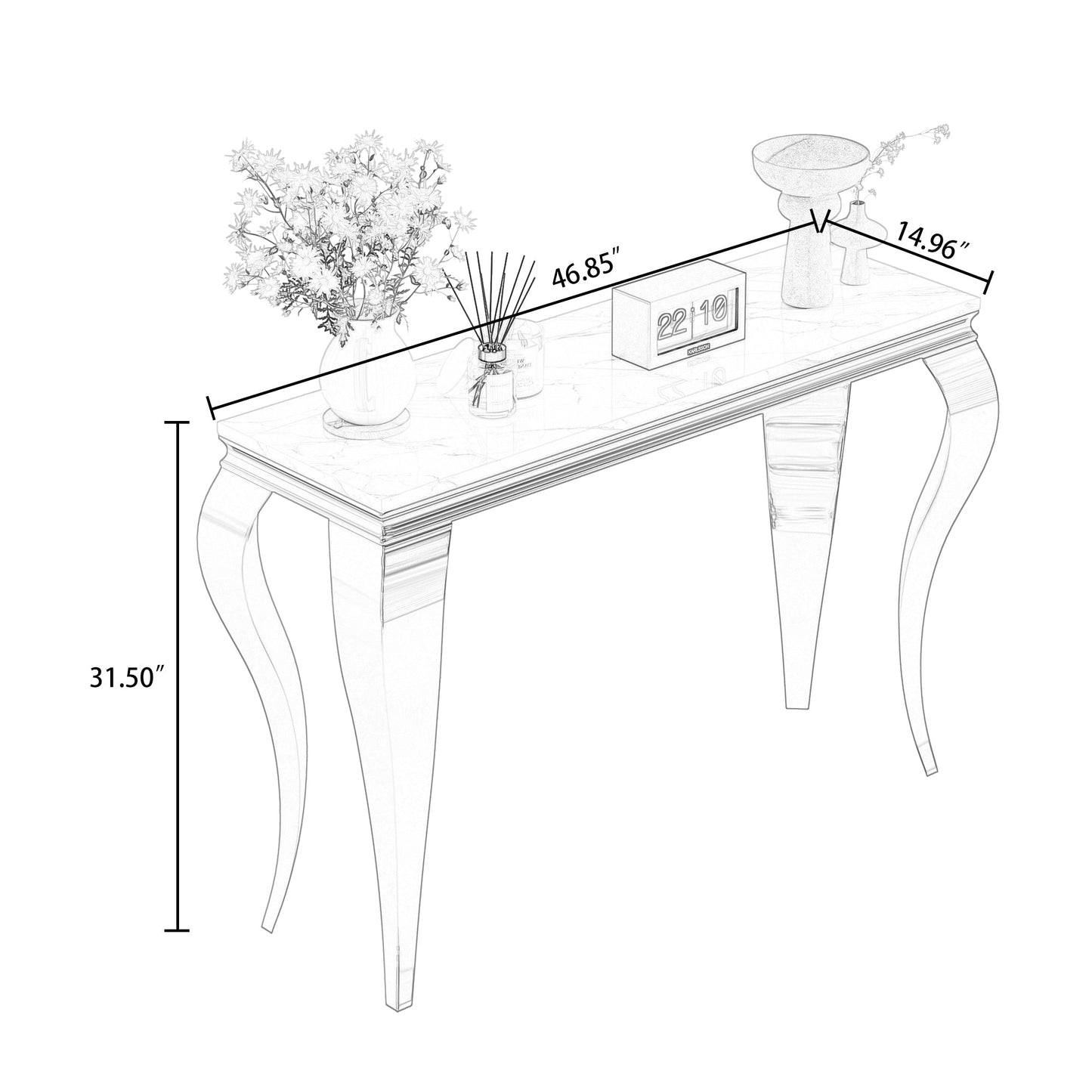delfina console table