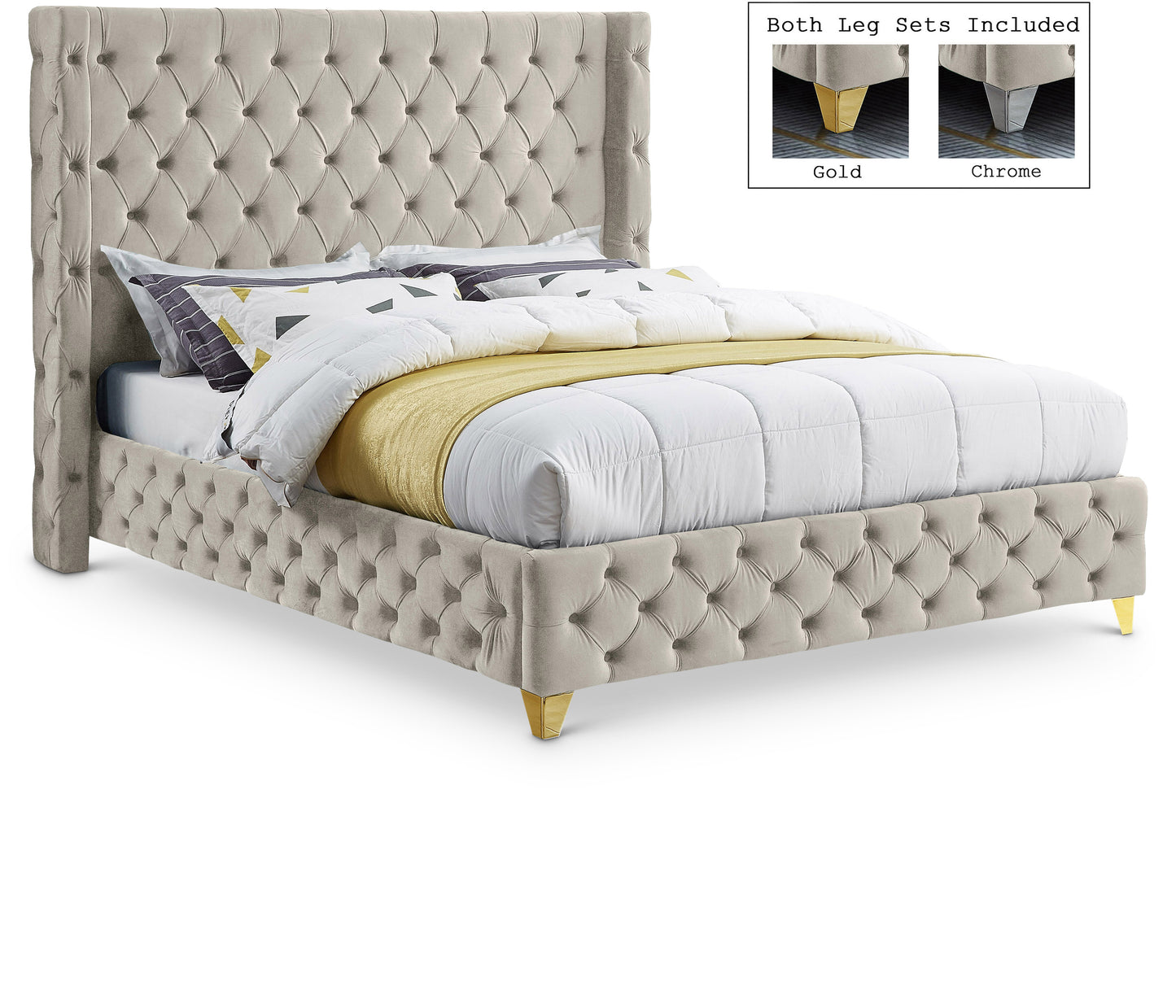 queen bed