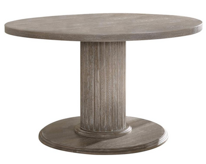 Evander Dining Table, Reclaimed Gray Finish