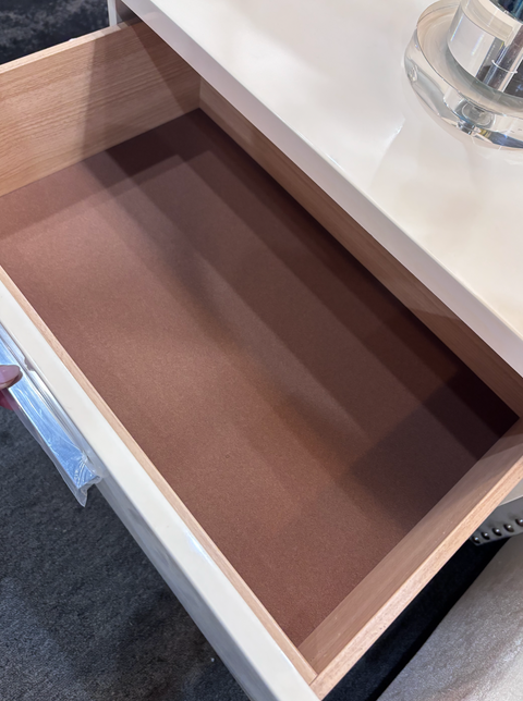 Modern Cream Upholstered Queen Bedroom Set Closeout