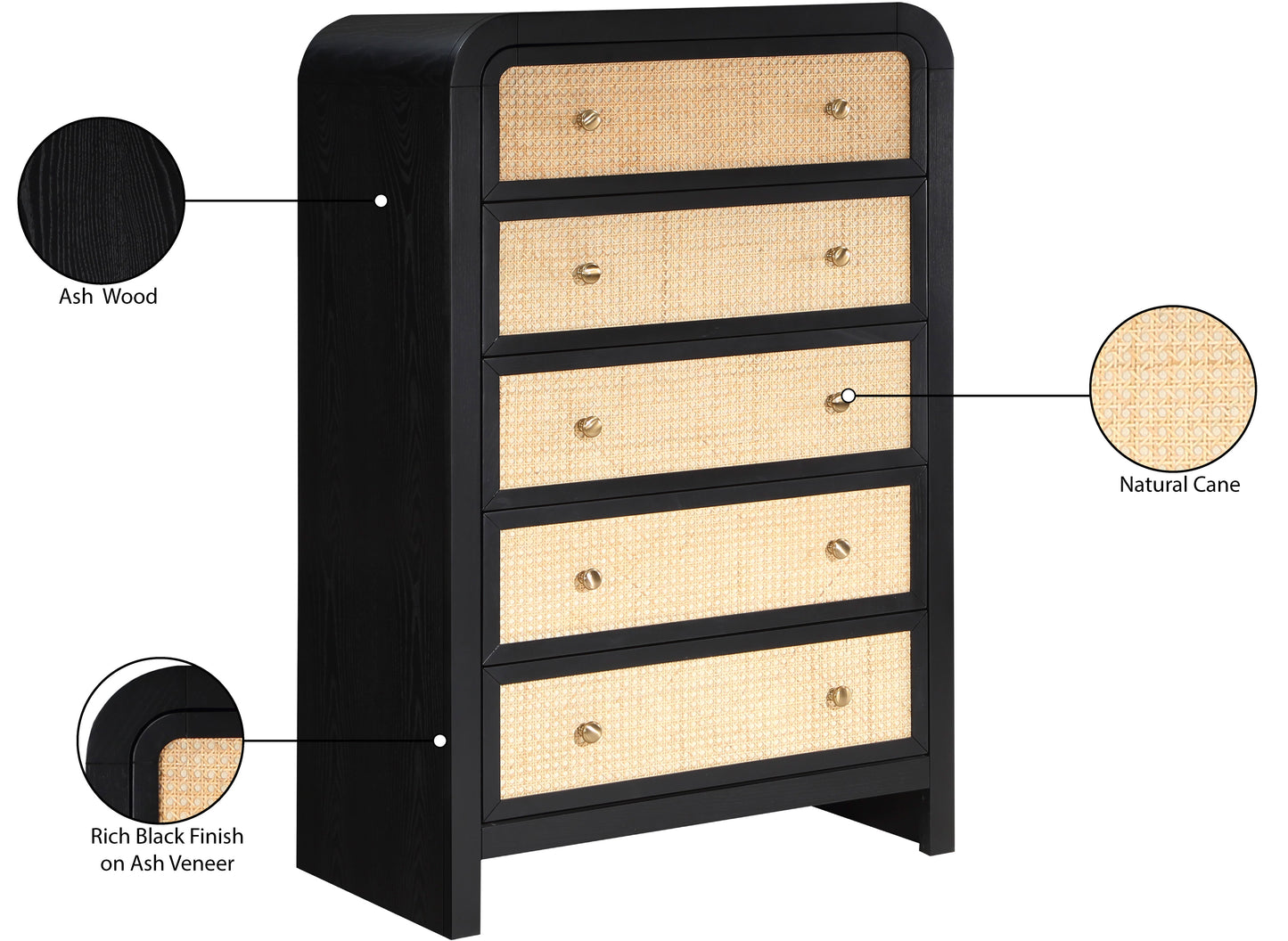 abbington black chest ch