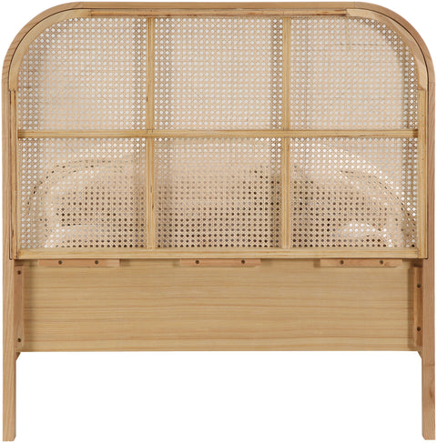 Abbington Natural Ash Wood Twin Bed (3 Boxes) T