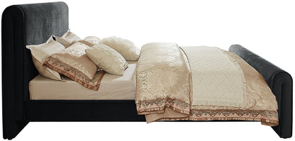 Encore Black Velvet Full Bed (3 Boxes) F