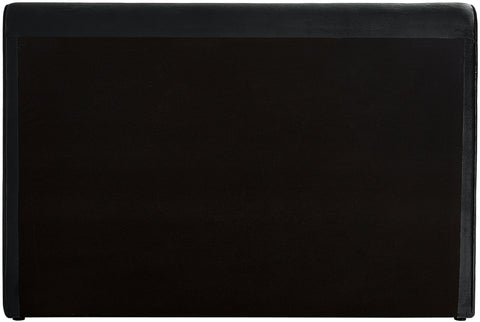 Encore Black Velvet King Bed (3 Boxes) K