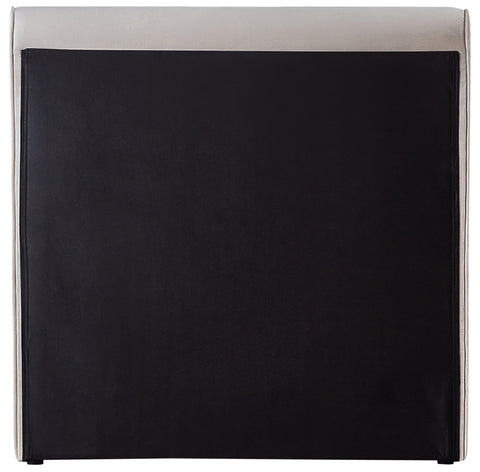 Encore Cream Velvet Twin Bed (3 Boxes) T