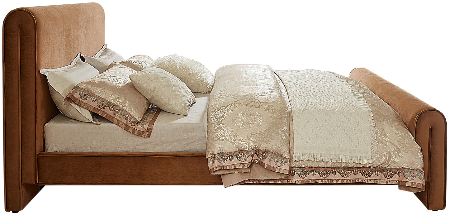 encore saddle velvet full bed (3 boxes) f