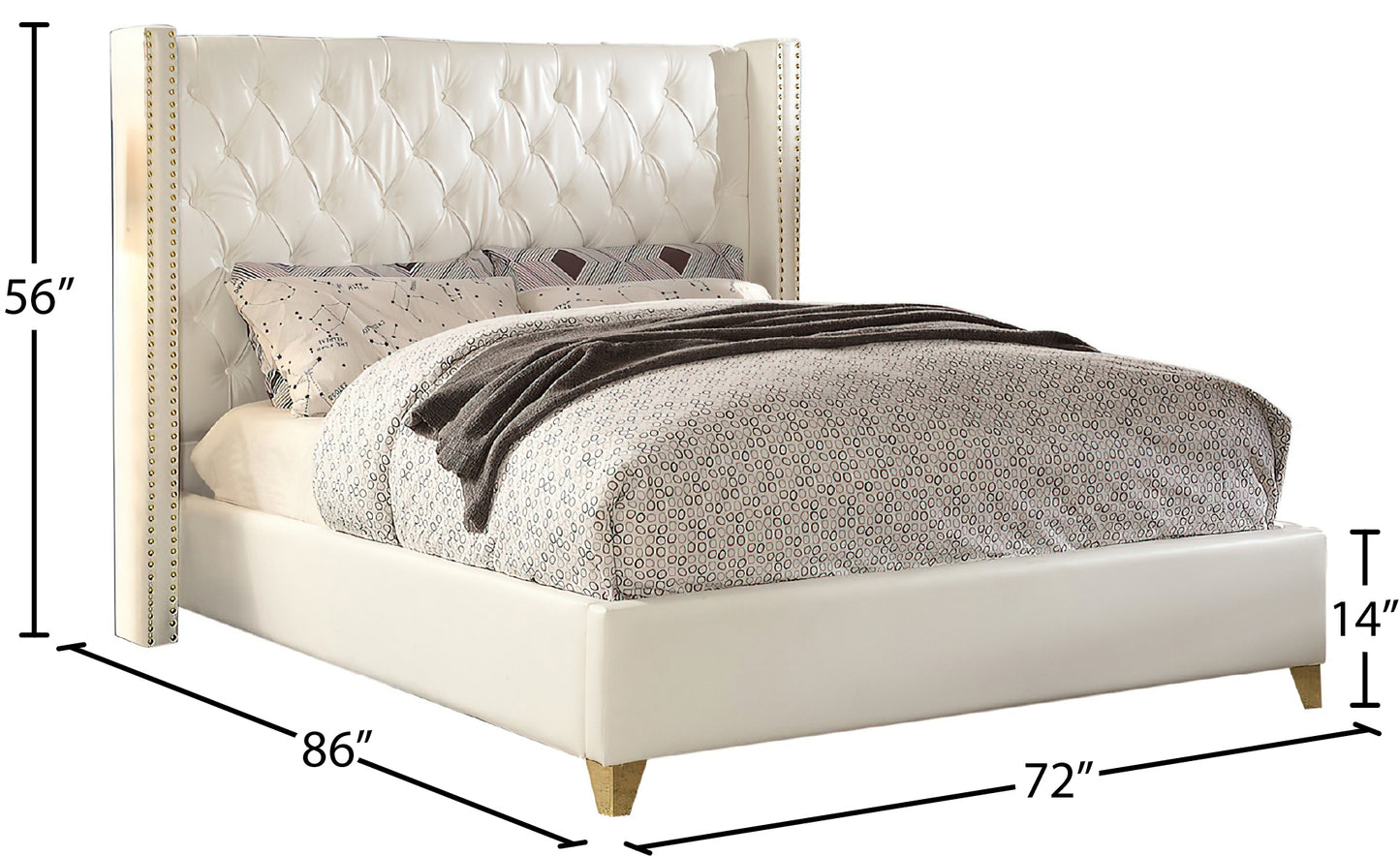 queen bed