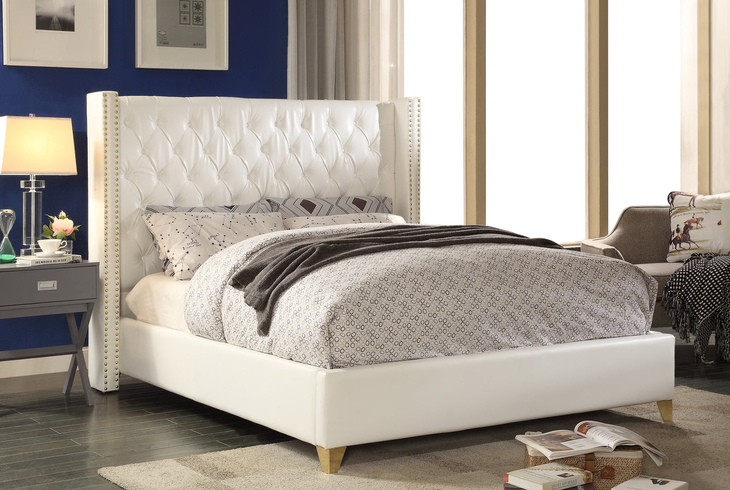 queen bed