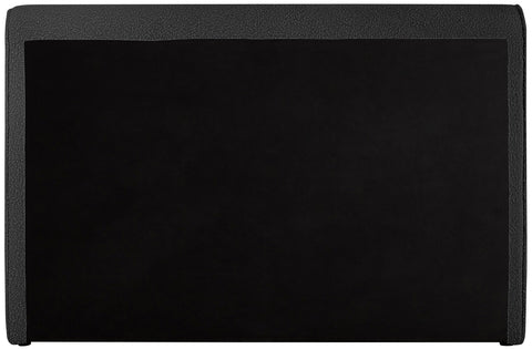 Kira Black Boucle Fabric Queen Bed (3 Boxes) Q