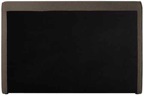 Kira Brown Boucle Fabric King Bed (3 Boxes) K