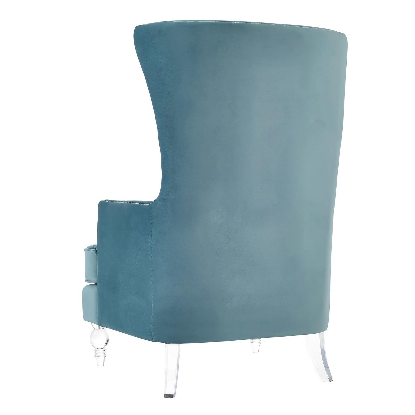 june sea blue tall chair