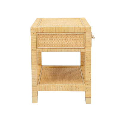 Collins Natural Rattan Nightstand