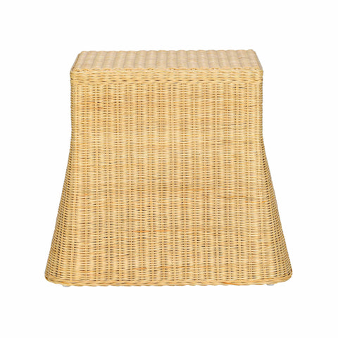 Vivienne Ravenna 25" Natural Rattan Nightstand With Drawer - image 6