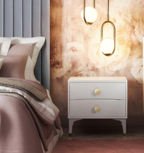 Leonie Devereux 25" 2-Drawer Nightstand - image 2