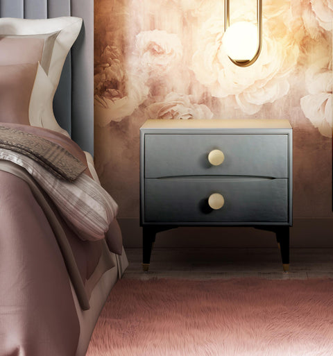 Leonie Devereux 25" 2-Drawer Nightstand - image 2