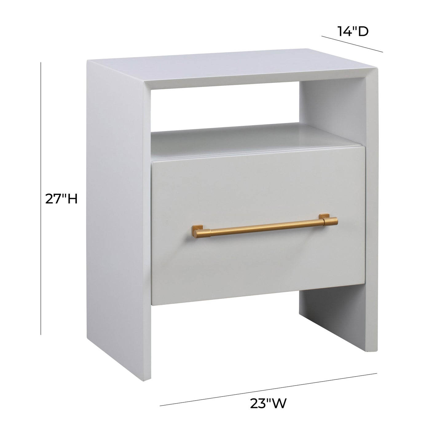 aiden white nightstand