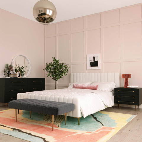 Vivienne Verona 28" 3-Drawer Nightstand - image 2