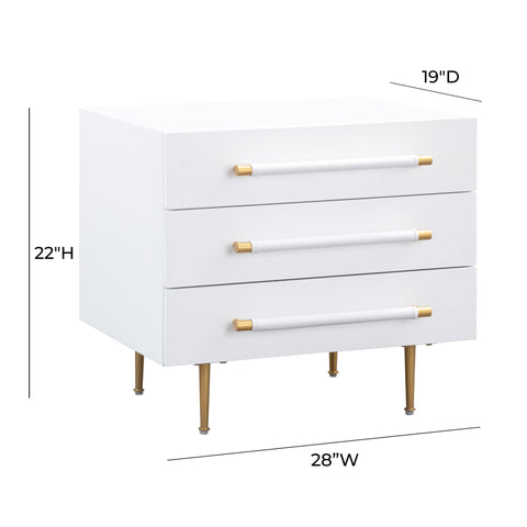 Vivienne Verona 28" 3-Drawer Nightstand - image 8