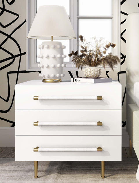 Vivienne Verona 28" 3-Drawer Nightstand - image 3