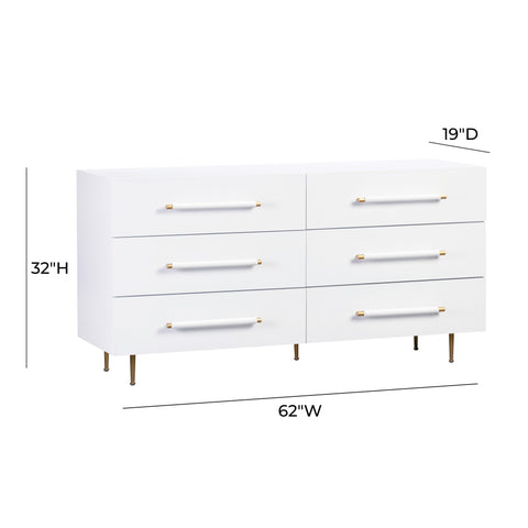 Vivienne Verona 62" 6-Drawer Dresser - image 9