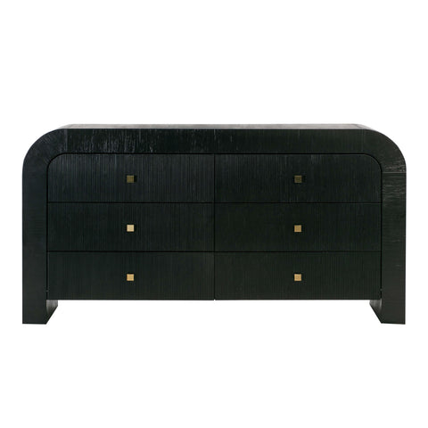Camille Lucerne 62" Arched 6-Drawer Dresser - image 3