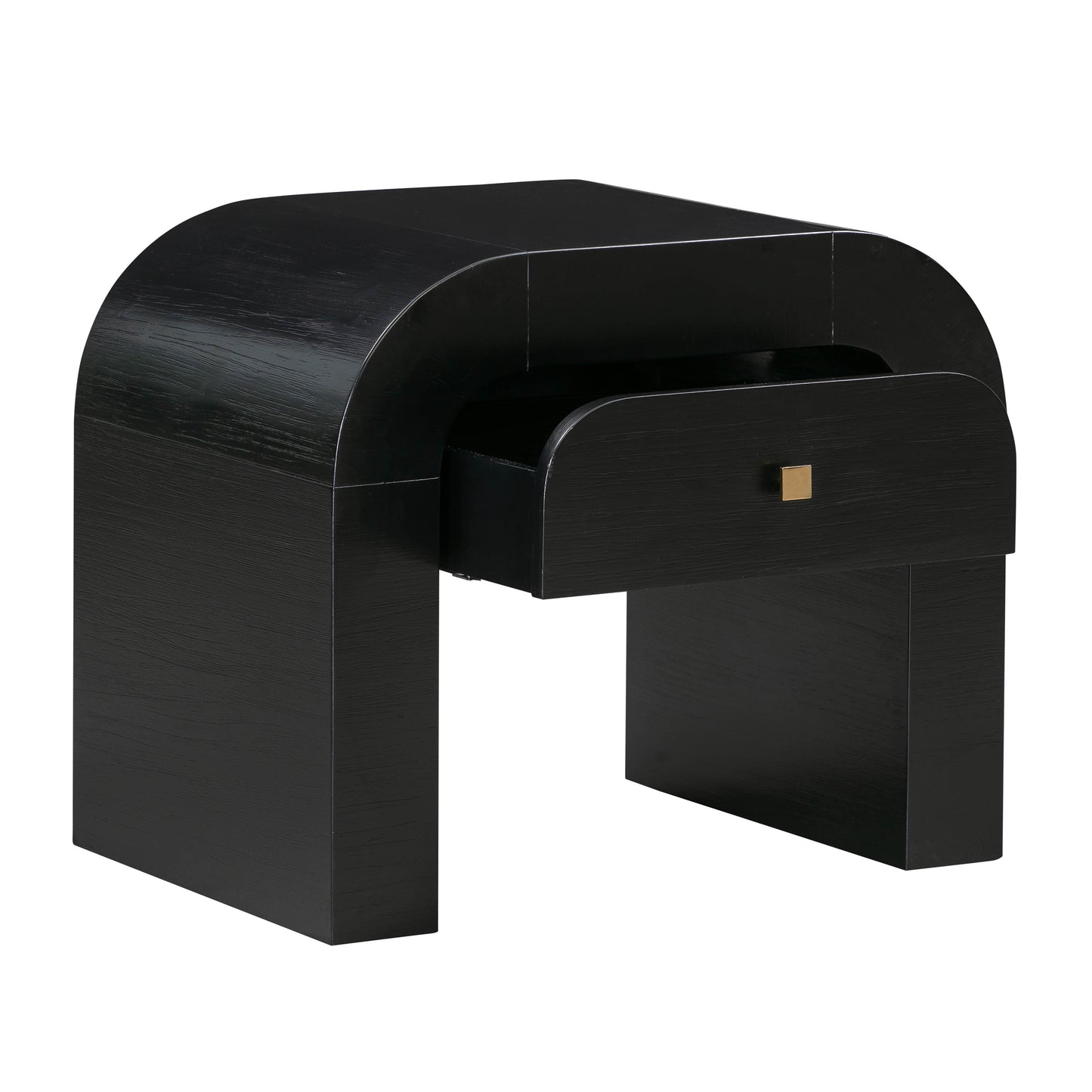 maven black nightstand