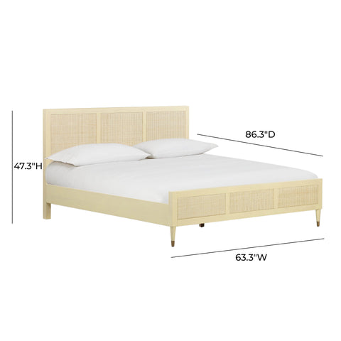 Hope Buttermilk Bed in Queen