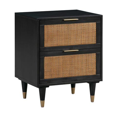 Beatrice StClair 22" Cane 2-Drawer Nightstand - image 4